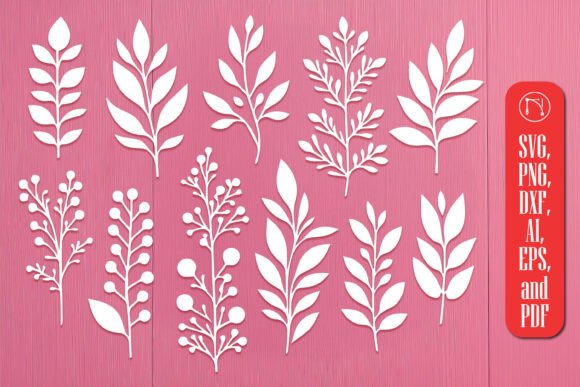 Download Cricut Natural Shapes Plant SVG Cut File - Plant Collection
