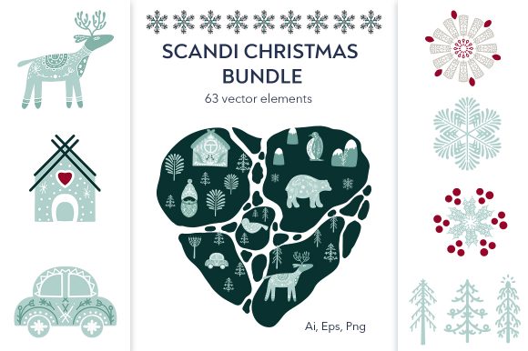 Download Product - Scandinavian Christmas Bundle - Premium Bundle