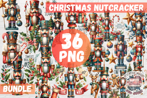 Download Nutcracker Christmas Bundle 36 PNG - Premium Resources