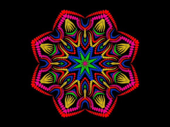 Download Mandala Corn Plant Pattern - Plant Collection