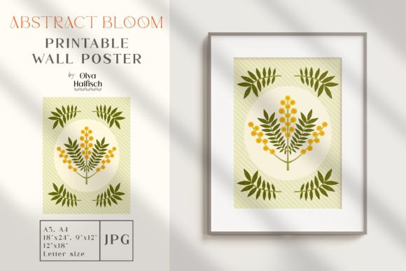 Download Spring Botanical Floral Printable Poster - Printable poster Collection