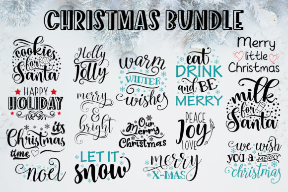 Download Christmas Bundle Vectors Svg Dxf Png Jpg - Christmas bundle Collection