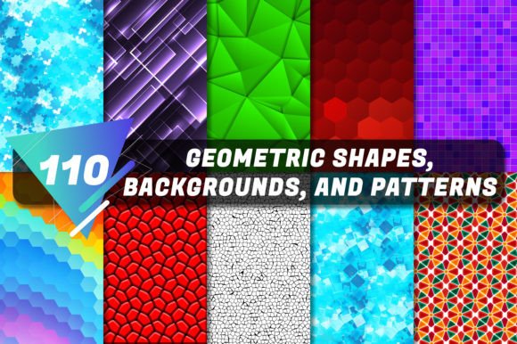 Download Collection of 110 Geometric Shapes - Geometric shapes Collection