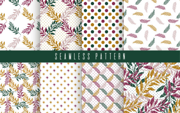 Download Nature Plant Pattern Set - Plant Collection