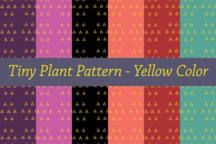 Download Tiny Plant Pattern Yellow - Plant Collection