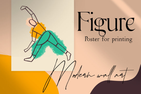 Download Woman Figure - Wall Art Printable Poster - Printable poster Collection