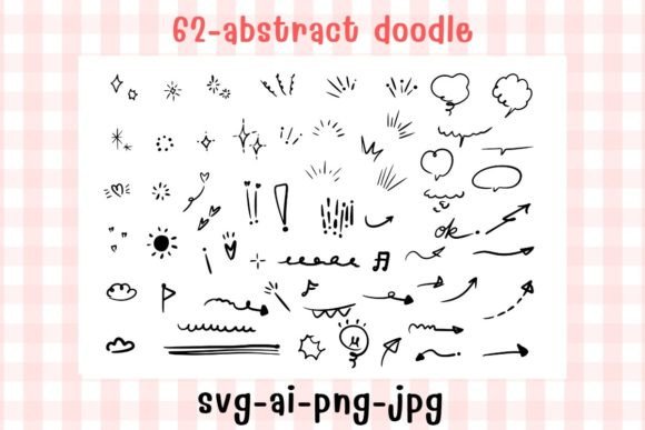 Download 62-abstract Doodle Svg - Doodle Collection